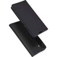 Custodia per Samsung Galaxy M56 M566, Techsuit, Magskin Book, Nera — 3