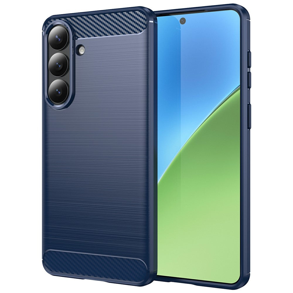Techsuit Custodia per Samsung Galaxy S26 Plus S947, Techsuit, Carbonio, Blu