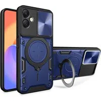 Custodia per Samsung Galaxy A06 A065, Techsuit, CamGuard Pro, Blu — 3