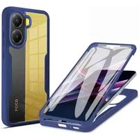 Custodia per Xiaomi Poco X7 Pro, Techsuit, ColorVerse 360, Blu — 3