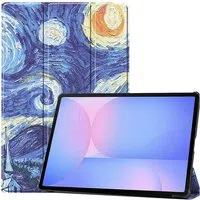 Custodia per Samsung Galaxy Tab S10 FE+, Techsuit, FoldPro Starry Night, Multicolore — 3