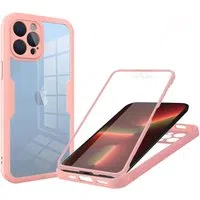 Custodia per Apple iPhone 13 Pro, Techsuit, ColorVerse 360, Rosa — 3