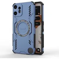 Custodia MagSafe per Nothing CMF Phone 2 Pro, Techsuit, ArmorMag, Blu — 3