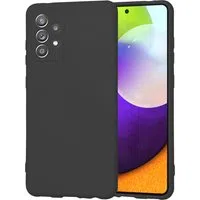 Custodia per Samsung Galaxy A52s 5G A528 / A52 5G A526 / A52 A525, Techsuit, SoftFlex, Nera — 3