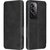 Custodia per Oppo Reno12 Pro, Techsuit, Safe Wallet Plus, Nera — 3