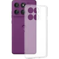 Custodia per Motorola Edge 60 Pro, Techsuit, Chiara, Trasparente — 3