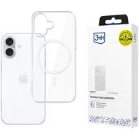 Custodia MagSafe per Apple iPhone 17, 3MK, MagCase, Trasparente — 3