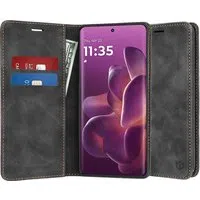 Custodia per Motorola Edge 60 Pro, Techsuit, Confy, Nera — 3