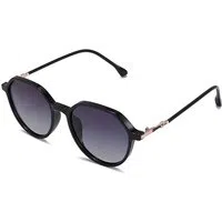 Occhiali da Sole Donna Techsuit 2203, Polarizzati, Protezione UV, Nero Grigio — 3