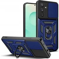 Custodia per Samsung Galaxy S25 FE, Techsuit, CamShield, Blu — 3