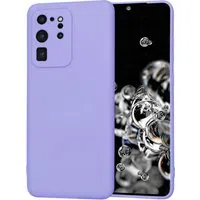 Custodia per Samsung Galaxy S20 Ultra 5G G988 / S20 Ultra G988, Techsuit, SoftFlex, Viola Chiaro — 3