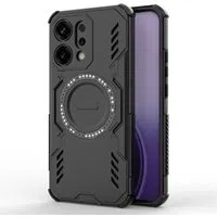 Custodia MagSafe per Oppo Reno14, Techsuit, ArmorMag, Nera — 3