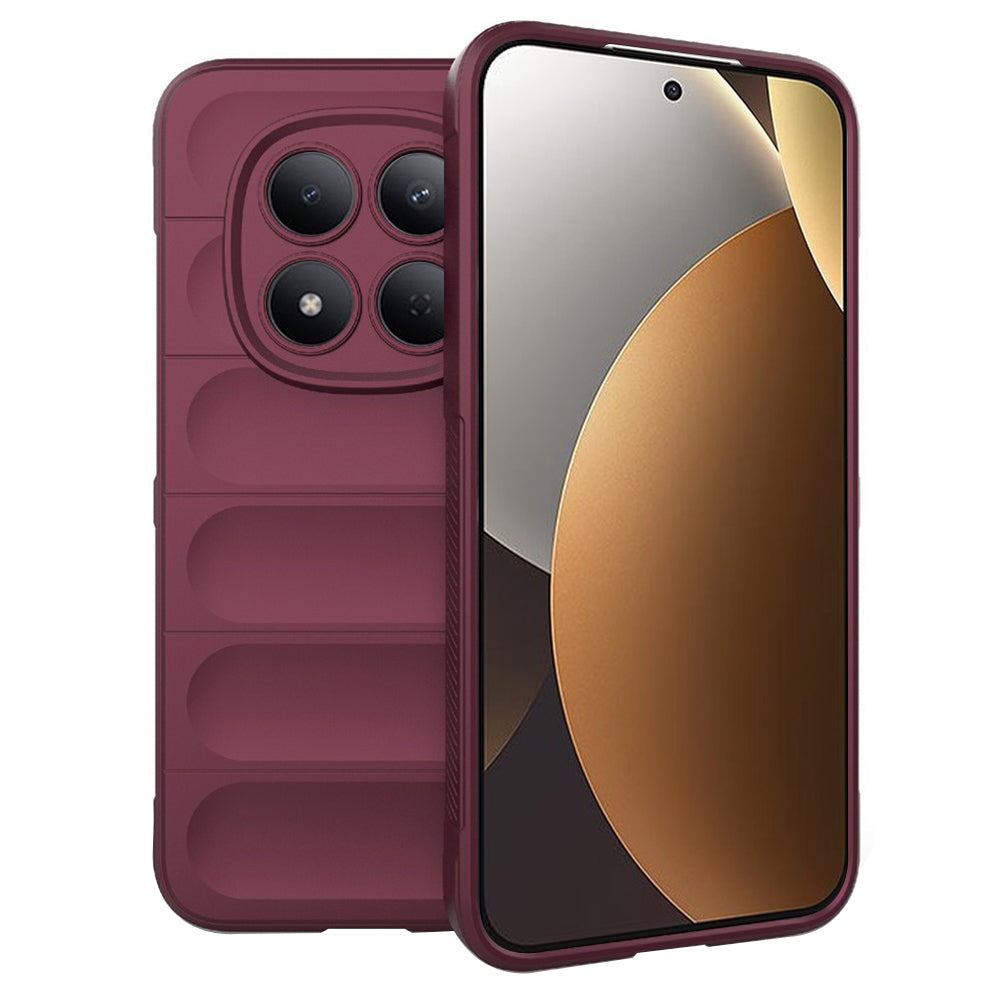 Custodia per Xiaomi Redmi Note 15 Pro 5G, Techsuit, Magic Shield, Ciliegia