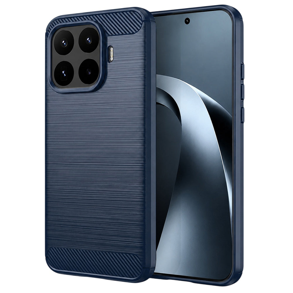 Techsuit Custodia per Xiaomi 17T, Techsuit, Carbonio, Blu