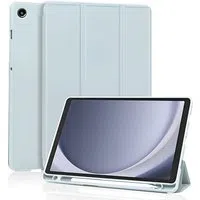 Custodia per Samsung Galaxy Tab A11 / Tab A9, Techsuit, Flex Trifold New Model, Blu — 3