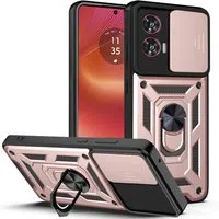 Custodia per Motorola Edge 50 Fusion, Techsuit, CamShield, Rosa — 3