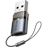 Adattatore Dati e Ricarica USB-C - USB-A McDodo OT-7580, Nero — 3
