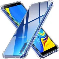 Custodia per Samsung Galaxy A7 (2018) A750, Techsuit, Shockproof Clear, Trasparente — 3