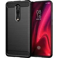 Custodia per Xiaomi Mi 9T Pro / 9T / Redmi K20 Pro / K20, Techsuit, Carbonio, Nera — 3