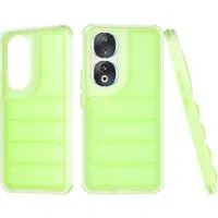 Custodia per Honor 90, Techsuit, Wave Shield, Verde — 3