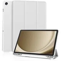 Custodia per Samsung Galaxy Tab A9+, Techsuit, Flex Trifold, Grigio — 3