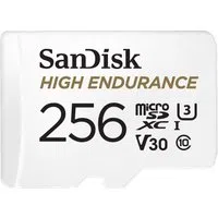Scheda di Memoria microSDXC SanDisk High Endurance, 256Gb, Classe 10 / UHS-1 U3, Con Adattatore SDSQQNR-256G-GN6IA — 3