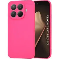 Custodia per Xiaomi 15T Pro, Techsuit, SoftFlex, Rosa Scuro — 3