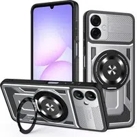 Custodia per Samsung Galaxy A07 4G A075, Techsuit, RuggedCam, Grigio — 3