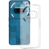 Custodia per Nothing Phone (3a), Techsuit, Chiara, Trasparente — 3