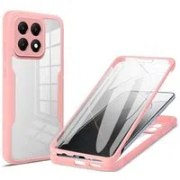 Custodia per Xiaomi Poco F6 Pro, Techsuit, ColorVerse 360, Rosa — 3