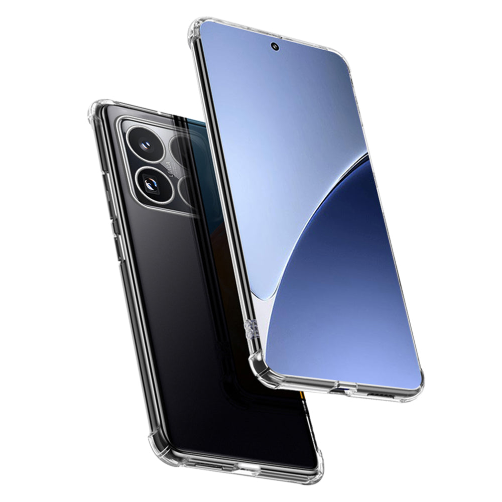 Techsuit Custodia per Xiaomi 15 Pro, Techsuit, Shockproof Clear, Trasparente