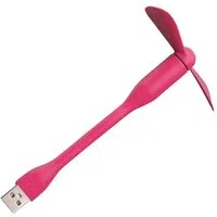 Ventilatore USB Techsuit TUF1, Rosa — 3