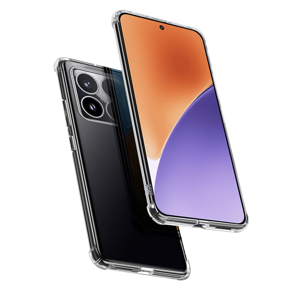 Techsuit Custodia per Xiaomi 15, Techsuit, Shockproof Clear, Trasparente