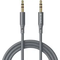 Cavo Audio 3.5mm - 3.5mm Techsuit AC3 SoundFlex, 1m, Grigio — 3