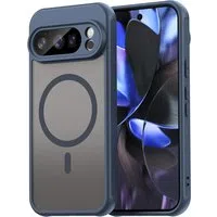 Custodia MagSafe per Google Pixel 10 Pro, Techsuit, HaloFrost II, Blu Navy — 3