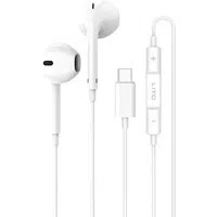 Handsfree USB-C Lito LF01T, Bianco — 3