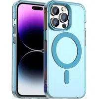 Custodia MagSafe per Apple iPhone 14 Pro, Techsuit, CandyCase, Blu — 3