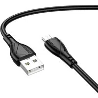 Cavo Dati e Ricarica USB-A - microUSB Borofone BX121 Energy, 18W, 1m, Nero — 3