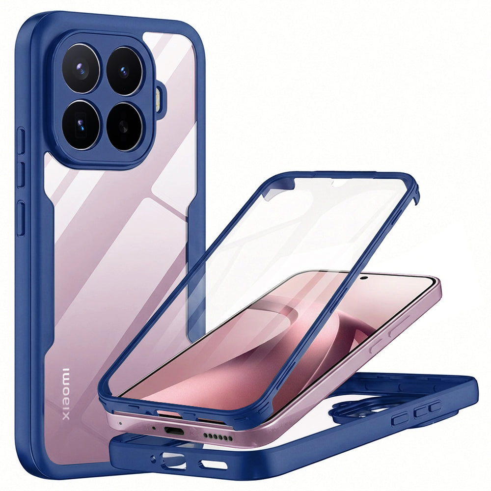 Techsuit Custodia per Xiaomi 17T, Techsuit, ColorVerse 360, Blu