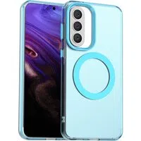 Custodia MagSafe per Samsung Galaxy A37 5G, Techsuit, CandyCase, Blu — 3