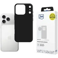 Custodia per Apple iPhone 17 Pro Max, 3MK, Pro, Nera Opaca — 3