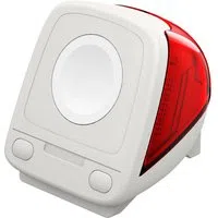 Supporto Spigen C1 Classic per Caricabatterie Wireless Apple Watch Series, Rosso AMP09341 — 3
