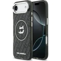 Custodia MagSafe per Apple iPhone 17 Air, Karl Lagerfeld, IML Choupette's Head, Nera — 3