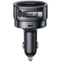Caricabatterie Auto Con Cavo USB-C Baseus PrimeTrip VR1, 60W, 3A, 1 x USB-A - 1 x USB-C, Nero C00069001121-00 — 3