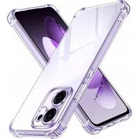 Custodia per Oppo Reno13 FS 5G / Reno13 F 4G / Reno13 F, Techsuit, Shockproof Clear, Trasparente — 3