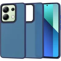 Custodia per Xiaomi Redmi Note 13 4G, Techsuit, HaloFrost, Blu scuro — 3