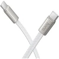 Cavo Dati e Ricarica USB-C - USB-C HOCO X125, 60W, 1m, Bianco — 2