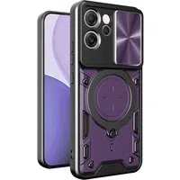 Custodia per Oppo Reno14 FS 5G / Reno14 F, Techsuit, CamGuard Pro, Viola — 3