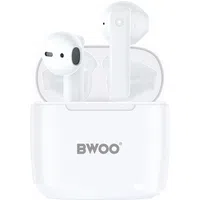 Auricolari Bluetooth BWOO BW94, TWS, Bianco — 3