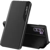 Custodia per Samsung Galaxy S23 FE S711, Techsuit, eFold, Nera — 3